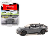 2023 Ford Mustang Mach-E California Route 1 Carbonized Gray Metallic with Black Top "Showroom Floor" Series 4 1/64 Diecast Model Car by Greenlight