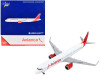 Airbus A321neo Commercial Aircraft "Avianca" White with Red Tail 1/400 Diecast Model Airplane by GeminiJets