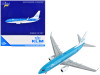 Boeing 737-700 Commercial Aircraft "KLM Royal Dutch Airlines" Blue and White 1/400 Diecast Model Airplane by GeminiJets