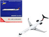 Bombardier CRJ900 Commercial Aircraft "Air Canada Express" White with Black Tail 1/400 Diecast Model Airplane by GeminiJets