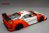 1/18 Tecnomodel Ferrari F40 LM 1996 Red and White with Black Wheels Limited Edition Car Model