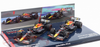 1/43 Minichamps 2 Car Set 2023 Formula 1 Max Verstappen #1 & Sergio Perez #11 Winner Bahrain & Saudi Arabia GP Car Models