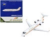 Bombardier CRJ200 Commercial Aircraft "Air Wisconsin" White with Orange and Green Stripes 1/400 Diecast Model Airplane by GeminiJets