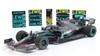1/18 Minichamps 2020 Formula 1 Lewis Hamilton Mercedes-AMG F1 W11 #44 Winner Turkish GP Formula 1 World Champion Car Model