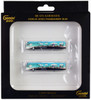 Cobus 3000 Passenger Bus White and Blue with Graphics "US Airways Shuttle Bus - Greener Transit" 2 Piece Set "Gemini 200" Series 1/200 Diecast Models by GeminiJets