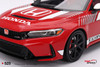 1/18 TOPSPEED Honda Civic TYPE R #1 2023 Pace Car Red