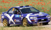 1/18 Sunstar 2023 Subaru Impreza 555 #15 Alister McRae, Stuart Loudon Logiman Mythical Cars Rally Diecast Car Model