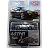 CHASE CAR 1/64 Mini GT Nissan Skyline GT-R (R34) V-Spec (Chrome Silver) Diecast Car Model