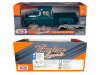 1957 Chevrolet 3100 Stepside Pickup Truck Teal Metallic "Timeless Legends" Series 1/24 Diecast Model Car by Motormax