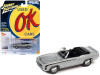 1969 Chevrolet Camaro RS/SS Convertible Cortez Silver Metallic with Black Stripes Limited Edition to 2572 pieces Worldwide "OK Used Cars" 2023 Series 1/64 Diecast Model Car by Johnny Lightning