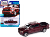 2021 Dodge Ram 1500 Big Horn North Edition Pickup Truck Delmonico Red Metallic "Muscle Trucks" Limited Edition 1/64 Diecast Model Car by Auto World