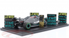 1/12 Minichamps 2020 Formula 1 Lewis Hamilton Mercedes-AMG F1 W11 #44 Winner Turkish GP Formula 1 World Champion Car Model