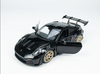 1/18 Minichamps PORSCHE 911 (992) GT3 RS - 2022 -BLACK W BLACK WHEELS CLDC Exclusive Diecast Car Model (Limited 500 Pieces)