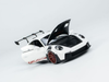 1/18 Minichamps PORSCHE 911 (992) GT3 RS - 2022 -WHITE W RED DECOR & WHEELS CLDC Exclusive Diecast Car Model (Limited 500 Pieces)