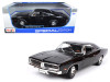 1969 Dodge Charger R/T Black 1/18 Diecast Model Car by Maisto