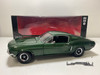 DAMAGED AS-IS 1/18 Greenlight 1968 Ford Mustang GT Fastback Highland (Green Metallic) Diecast Car Model