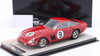 1/18 Tecnomodel 1963 Ferrari 330LMB #9 24h LeMans Pierre Noblet Pierre Noblet, Jean Guichet Car Model