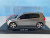 Custom Painted 1/18 Volkswagen Golf GTI 6th generation (Silver Grey) Diecast Car Model w/ Leather base Acrylic Display Case