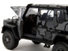 Mercedes-Benz G 63 AMG 6x6 Pickup Truck Gray Camouflage "Pink Slips" Series 1/24 Diecast Model Car by Jada