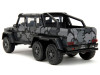 Mercedes-Benz G 63 AMG 6x6 Pickup Truck Gray Camouflage "Pink Slips" Series 1/24 Diecast Model Car by Jada
