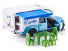 Ford F-150 Pickup Truck Blue Metallic Camper Set with Accessories Diecast Model by Siku