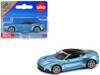 Aston Martin DBS Superleggera Blue Metallic with Black Top Diecast Model Car by Siku