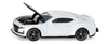 Chevrolet Camaro White with Black Hood Diecast Model Car by Siku