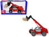 Manitou MHT10230 Telehandler Red with Pallets 1/50 Diecast Models by Siku