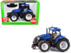 New Holland T7.315 HD Tractor Blue 1/32 Diecast Model by Siku