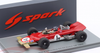 1/43 Spark 1969 Formula 1 Graham Hill Lotus 63 #1T Training Dutch GP Car Model