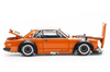 Nissan Skyline GT-R V8 Drift "Hakosuka" RHD (Right Hand Drive) Orange 1/64 Diecast Model Car by Pop Race