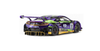 Honda NSX GT3 RHD (Right Hand Drive) #202 "EVA RT Test Type-01" Purple with Graphics 1/64 Diecast Model Car by Pop Race