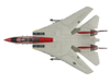 Grumman F-14B Tomcat Fighter Aircraft "VF-101 'Grim Reapers' NAS Oceana Airshow" (1997) United States Navy "Air Power Series" 1/72 Diecast Model by Hobby Master