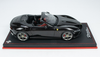 1/18 MR Collection Ferrari ROMA 2023 Convertible sports car model Black