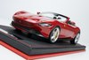 1/18 MR Collection Ferrari ROMA 2023 Convertible sports car model Red