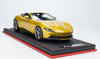 1/18 MR Collection Ferrari ROMA 2023 Convertible sports car model Yellow