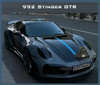 1/18 VIP Scale Models Porsche 911 992 Stinger GTR (Grey) Car Model Limited 99 Pieces