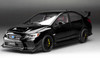 1/18 Sunstar 2018 Subaru WRX STI Custom (Black with Yellow Calipers) Diecast Car Model