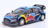 1/18 Ixo 2023 Ford Puma Rally1 #7 6th Rallye Sweden M-Sport Ford WRT Pierre-Louis Loubet, Nicolas Gilsoul Car Model