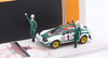 1/43 Ixo 1977 Lancia Stratos HF #1 Winner Rallye Monte Carlo Lancia Alitalia Sandro Munari, Silvio Maiga Car Model with Figures