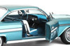 1/18 Sunstar 1961 Chevrolet Impala Sport Coupe (Twilight Turquoise Blue) Diecast Car Model