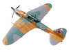 Ilyushin IL-2 Shturmovik Aircraft Camouflage "Alexander Suvorov Hero of the Soviet Union Lieutenant V.T. Aleksuhin 167th Guards Air Regiment 617 ShAP" (1943) Soviet Air Force 1/72 Diecast Model Airplane by Legion