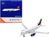 Airbus A319 Commercial Aircraft "Delta Air Lines" White with Blue and Red Tail 1/400 Diecast Model Airplane by GeminiJets