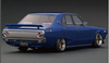 1/18 Ignition Model Nissan Skyline 2000 GT-X (GC110) Blue Metallic 