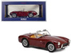 1963 AC Cobra 289 Dark Red 1/18 Diecast Model Car by Norev