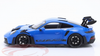 1/18 Minichamps 2023 Porsche 911 (992) GT3 RS (Blue with Black Wheels) Car Model