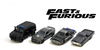 1/32 Jada 4-Car Set Fast & Furious: Fast X 1967 Chevy El Camino, 2021 Dodge Charger Hellcat, 1967 Chevy El Camino with Cage, Agency SUV Model Cars