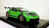 1/18 AI Model Porsche 911 GT3 RS 992 (Signal Green) Car Model with Black Base Limited 38 Pieces