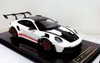 1/18 AI Model Porsche 911 GT3 RS 992 (Pearlescant White) Car Model with White Base Limited 38 Pieces