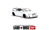 1/64 Kaido House & Mini GT Nissan Skyline GT-R (R33) Greddy GR33 V1 (White) Diecast Car Model